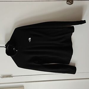 The North Face women fleece 1/2 zip, black size M lightweight,  great shape